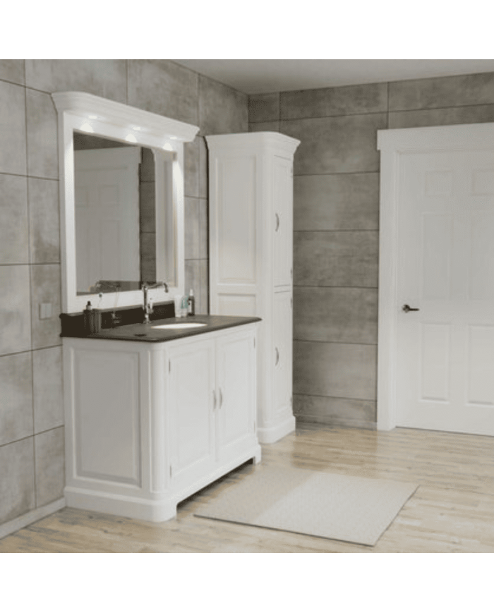 Meuble lavabo 1 vasque et miroir Regent 121 Aqua Prestige