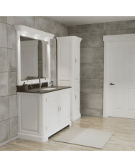 Meuble lavabo 1 vasque et miroir Regent 121 Aqua Prestige