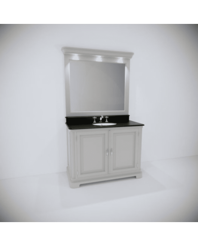 Meuble lavabo 1 vasque et miroir Regent 121 Aqua Prestige