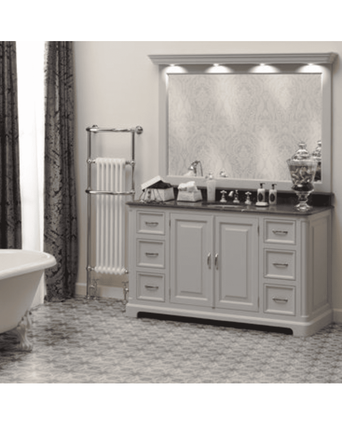 Meuble lavabo 1 vasque et miroir Regent 155 Aqua Prestige