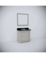 Meuble 1 vasque et miroir Elysée 99 Aqua Prestige