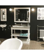 Meuble 1 vasque et miroir Orléans Aqua Prestige