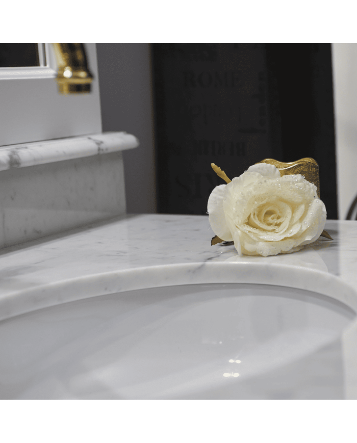 Meuble 2 vasques et miroir Elysée 148 Aqua Prestige