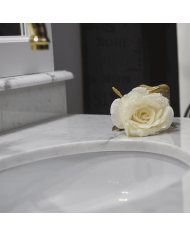 Meuble 2 vasques et miroir Elysée 148 Aqua Prestige