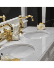 Meuble 2 vasques et miroir Elysée 148 Aqua Prestige