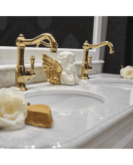 Meuble 2 vasques et miroir Elysée 148 Aqua Prestige