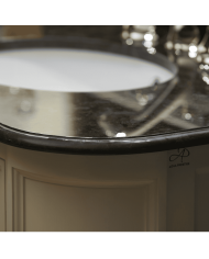 Meuble 2 vasques et miroir Elysée 185 Aqua Prestige