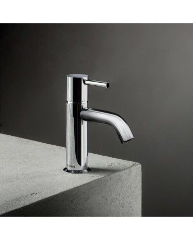 Mitigeur lavabo monotrou avec tige et vidage - Nostromo - Fantini
