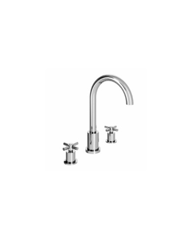 Mélangeur de lavabo 3 trous - Onyx Margot