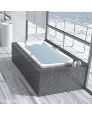 Baignoire balnéo 200x95 - Concerto - Kinedo