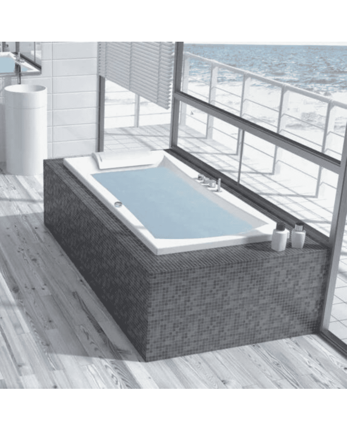 Baignoire balnéo 180x80 - Concerto - Kinedo