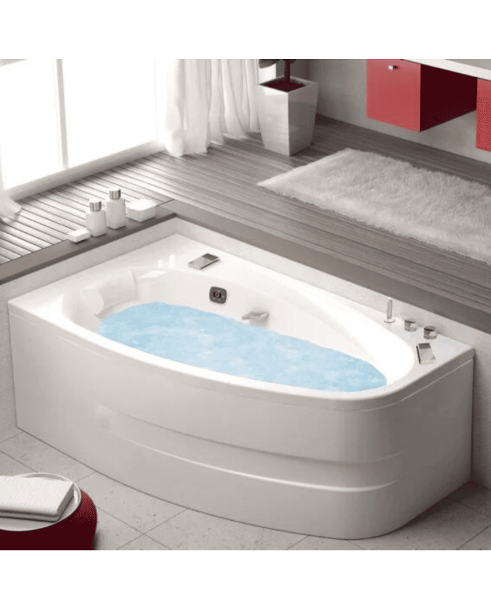 Baignoire balnéo d'angle 180x100 - Milonga - Kinedo