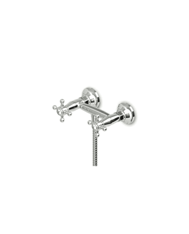 Mélangeur douche mural en croix - Agora - Zucchetti