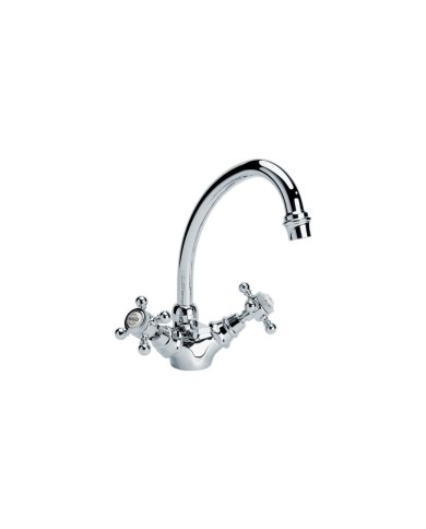 Mélangeur 1 trou à poser lavabo Circe margot Mélangeur 1 trou à poser lavabo Circe margot