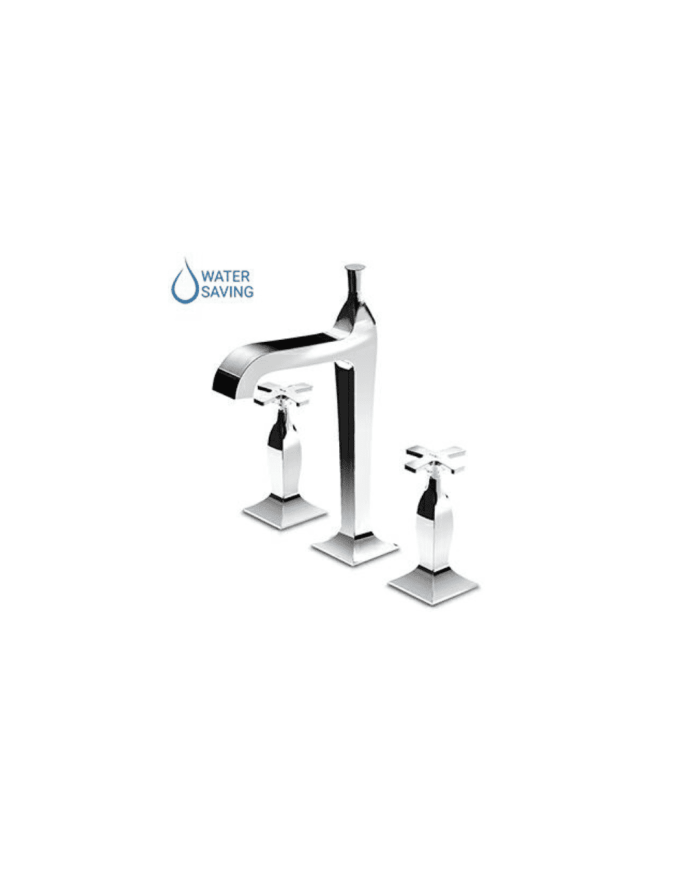 Mélangeur lavabo en croix bec haut - Bellagio - Zucchetti