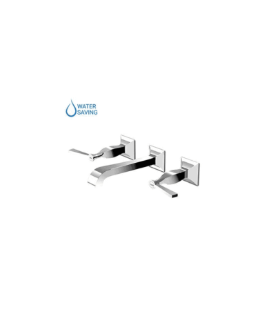 Mélangeur lavabo mural manettes + aérateur - Bellagio - Zucchetti