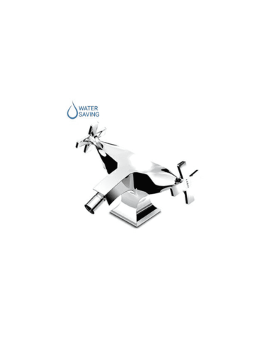 Mélangeur bidet en croix monotrou - Bellagio - Zucchetti