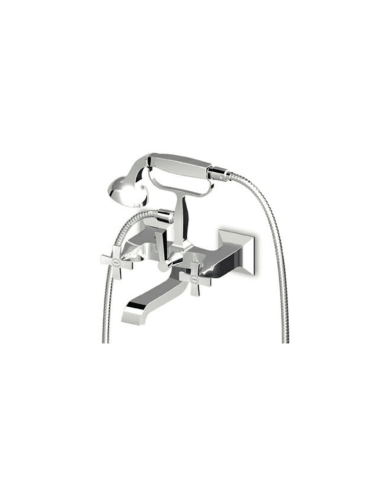 Mélangeur bain/douche mural croix - Bellagio - Zucchetti