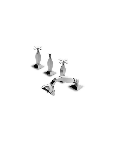 Mélangeur bain-douche en croix - Bellagio - Zucchetti