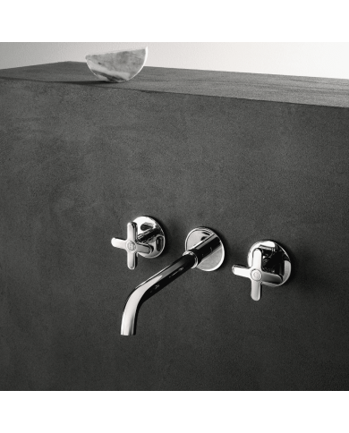 Mélangeur lavabo mural - Icona Classic - Fantini Mélangeur lavabo mural - Icona Classic - Fantini