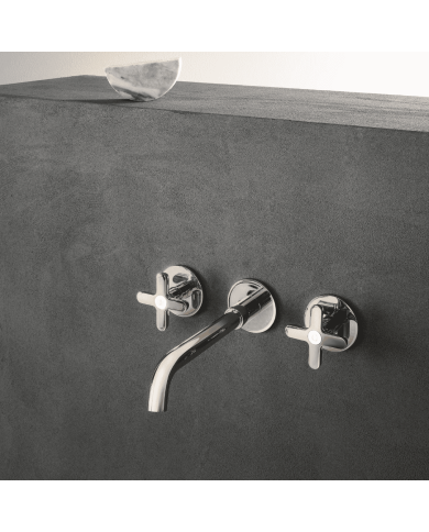 Mélangeur lavabo mural - Icona Classic - Fantini Mélangeur lavabo mural - Icona Classic - Fantini