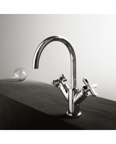 Mélangeur lavabo monotrou - Icona Classic - Fantini Mélangeur lavabo monotrou - Icona Classic - Fantini
