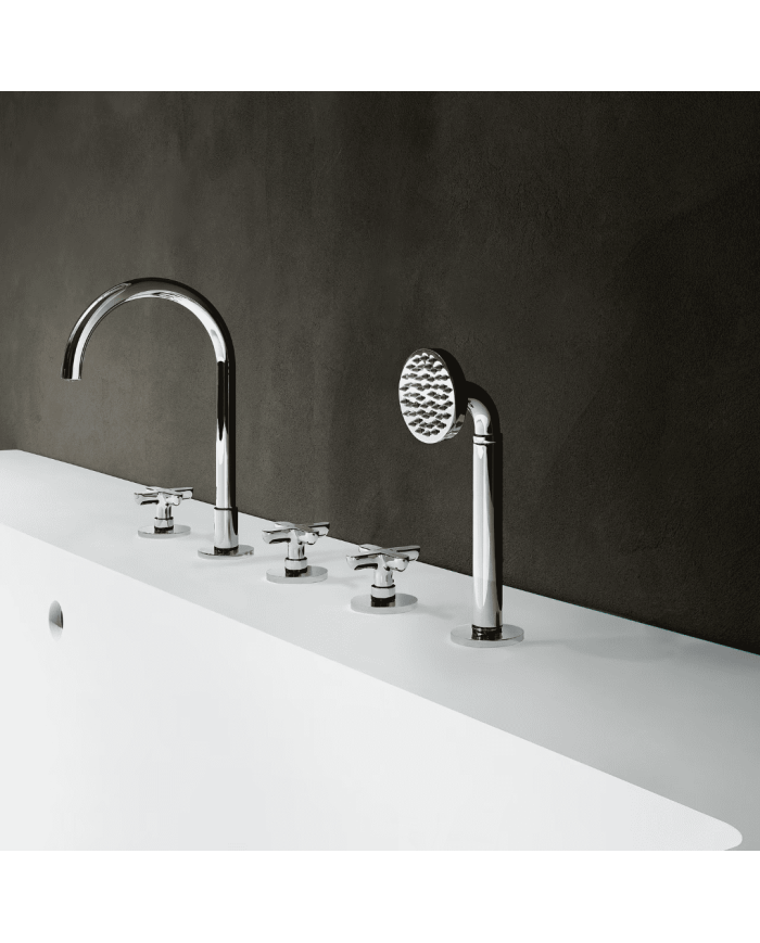 Mélangeur et bec sur gorge