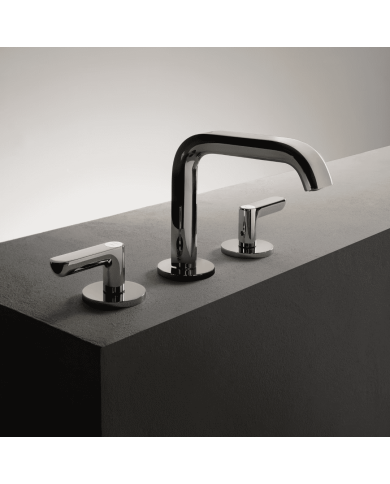 Mélangeur lavabo 3 trous - Icona Deco - Fantini Mélangeur lavabo 3 trous - Icona Deco - Fantini