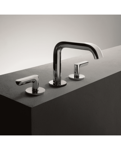 Mélangeur lavabo 3 trous - Icona Deco - Fantini Mélangeur lavabo 3 trous - Icona Deco - Fantini