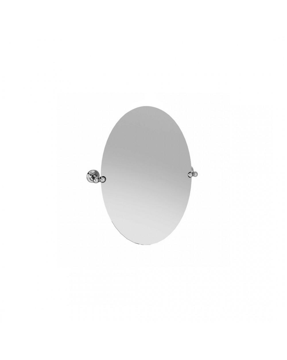 Miroir oval avec support - Tradition Margot