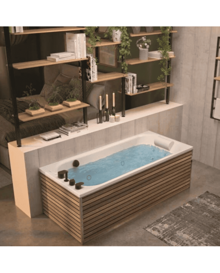 Baignoire balnéo 160x60 - Zumba - Kinedo