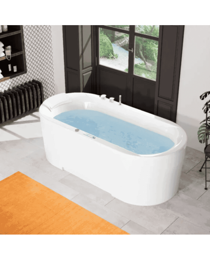 Baignoire îlot balnéo - Ovvio- Kinedo