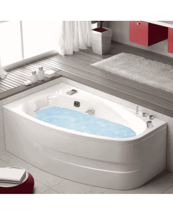 Baignoire balnéo d'angle 170x90 - Milonga - Kinedo