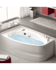 Baignoire balnéo d'angle 170x90 - Milonga - Kinedo
