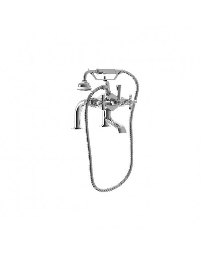 Mélangeur bain/douche sur plan avec douchette - Orsay Margot