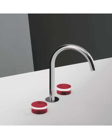 Mélangeur lavabo 3 trous - Nice - Fantini Mélangeur lavabo 3 trous - Nice - Fantini
