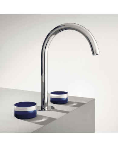 Mélangeur lavabo 3 trous - Nice - Fantini Mélangeur lavabo 3 trous - Nice - Fantini