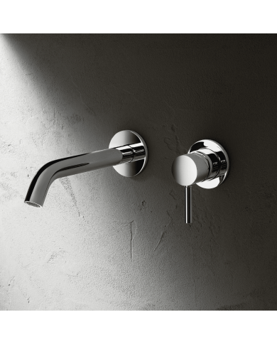 mitigeur lavabo mural Fantini | Nostromo série rétro
