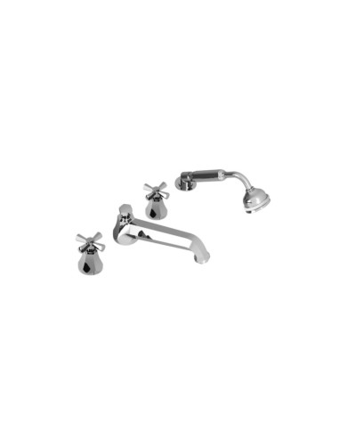 Mélangeur bain-douche 4 trous XL - Orsay Margot