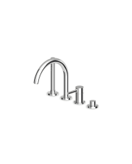 mitigeur bain douche zucchetti | Pan 4 trous