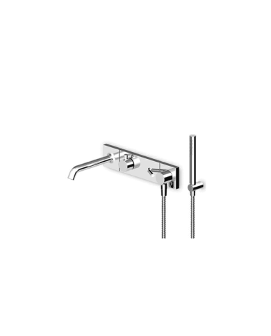 Mitigeur bain-douche mural - Pan - Zucchetti