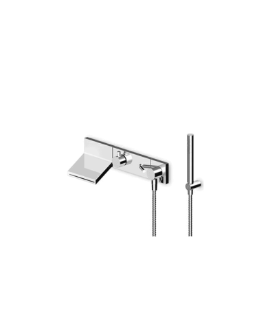 mitigeur bain douche Zucchetti | Pan mural encastré