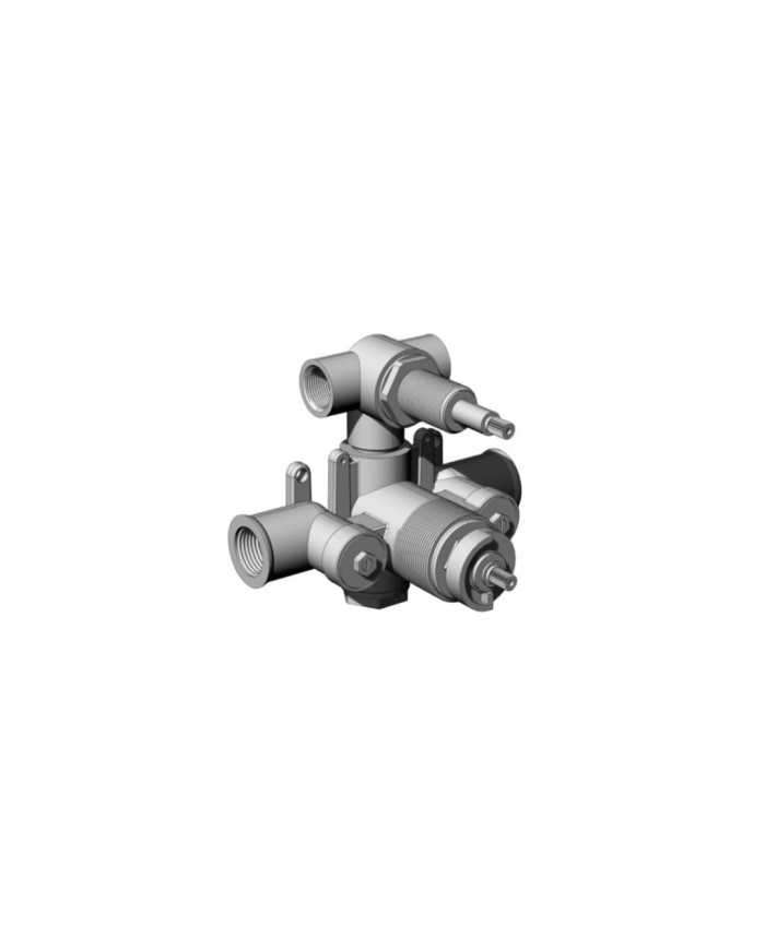 Centrale thermostatique murale robinet d'arrêt Orsay Margot