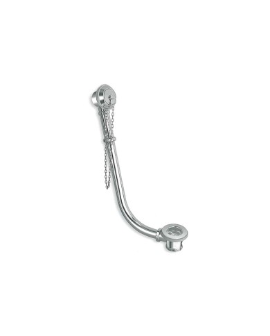 Accessoires de bain pour baignoires en fonte et baignoires en cuivre Vidage avec chaînette