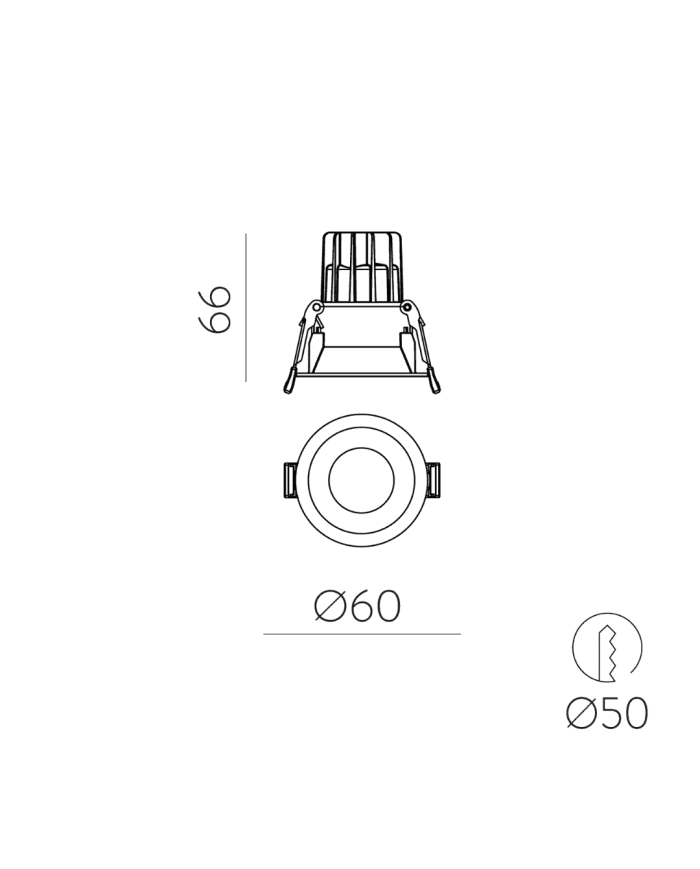 Applique murale Kidal ACB | Luminaire LED rétro