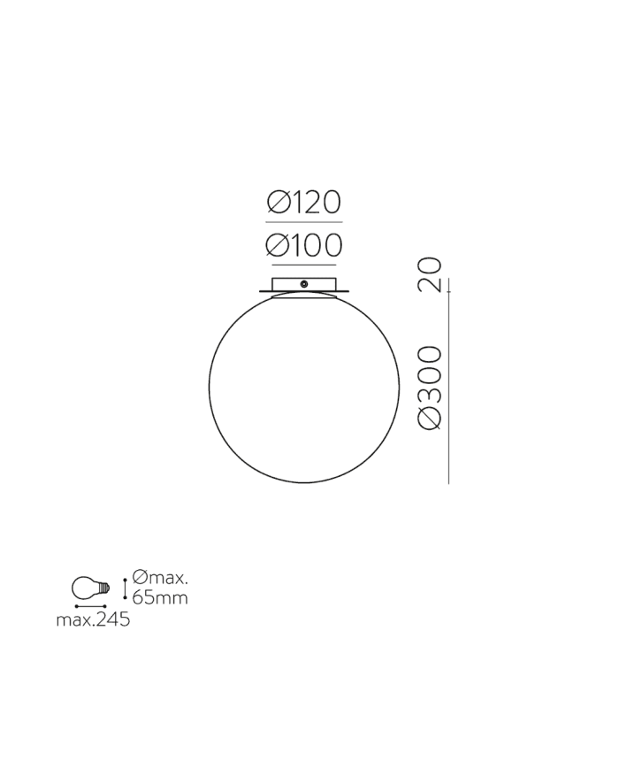 Parma Plafonnier - ACB