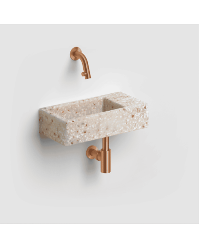 Lave-mains Terra clair 36cm Flush 3 Clou Lave-mains Terra clair 36cm Flush 3 Clou