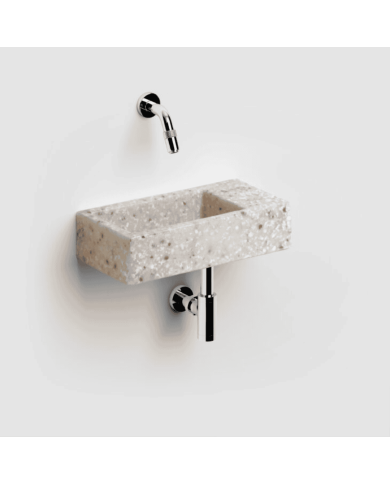Lave-mains Terra clair 36cm Flush 3 Clou Lave-mains Terra clair 36cm Flush 3 Clou
