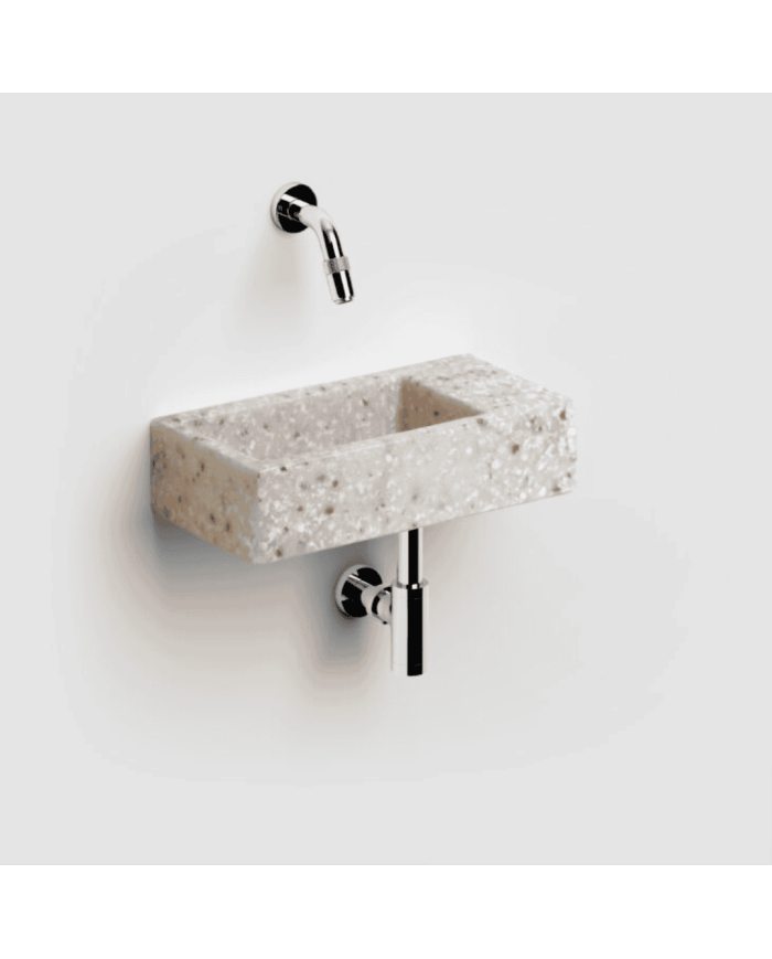 Lave-mains Terra clair 36cm Flush 3 Clou Lave-mains Terra clair 36cm Flush 3 Clou