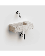 Lave-mains Terra clair 36cm Flush 3 Clou Lave-mains Terra clair 36cm Flush 3 Clou